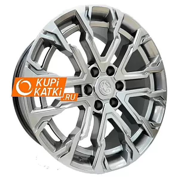 Khomen Wheels AZIMUT 2205 9x22/6x139.7 D77.8 ET25 Dark Chrome