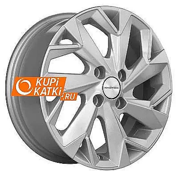Khomen Wheels KHW1402 5.5x14/4x100 D67.1 ET43 F-Silver
