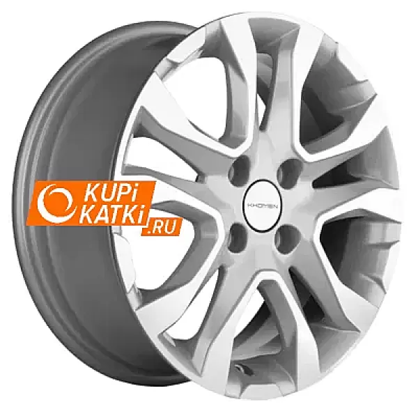 Khomen Wheels KHW1503 6x15/4x100 D54.1 ET46 F-Silver-FP