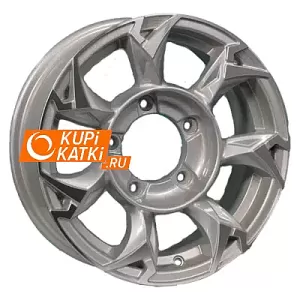 Khomen Wheels KHW1505 F-Silver-FP