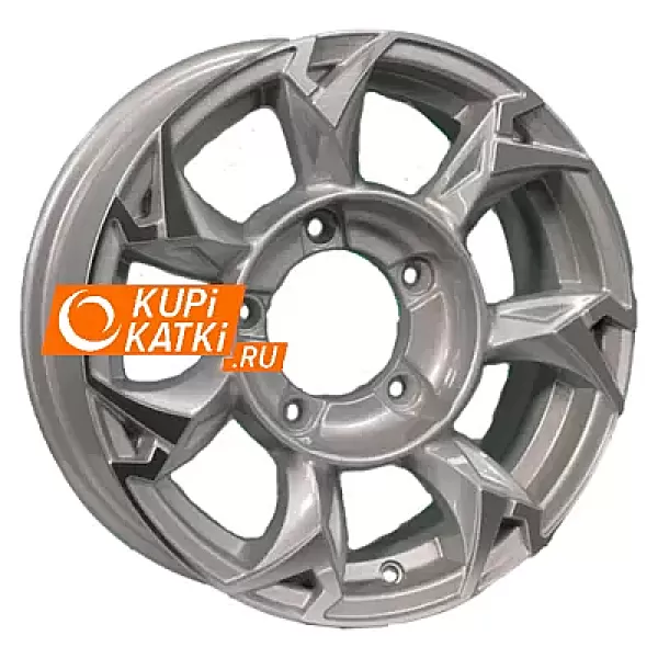 Khomen Wheels KHW1505 5.5x15/5x139.7 D108.1 ET5 F-Silver-FP