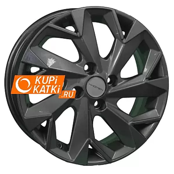 Khomen Wheels KHW1508 6x15/4x100 D60.1 ET40 Gray