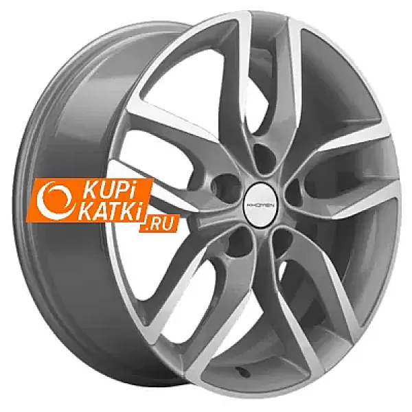 Khomen Wheels KHW1708 6.5x17/5x114.3 D64.1 ET40 F-Silver-FP