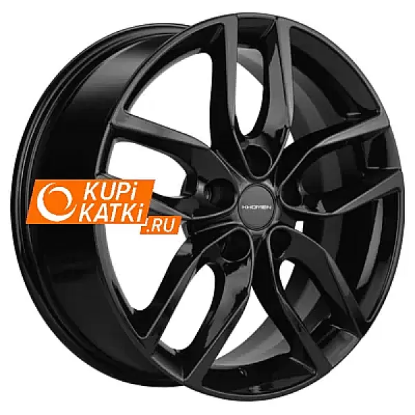 Khomen Wheels KHW1708 6.5x17/5x114.3 D54.1 ET45 Black