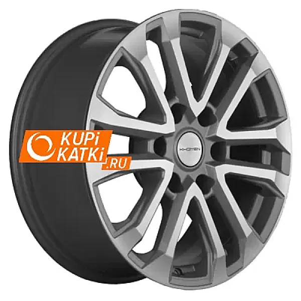 Khomen Wheels KHW1805 7.5x18/6x139.7 D106.1 ET25 F-Silver-FP