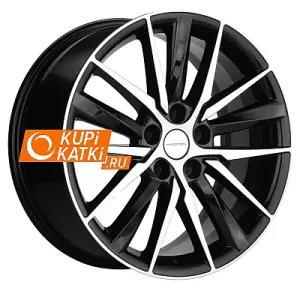 Khomen Wheels KHW1807 Black-FP