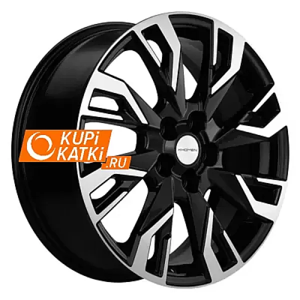 Khomen Wheels KHW1809 7x18/5x114.3 D66.5 ET40 Black-FP