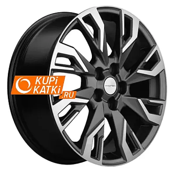 Khomen Wheels KHW1809 7x18/5x114.3 D66.5 ET37 Gray-FP