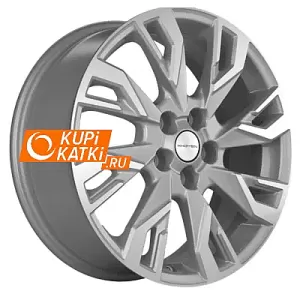 Khomen Wheels KHW1809 F-Silver-FP