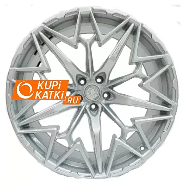 Khomen Wheels ZEUS 2202 10x22/5x112 D66.6 ET30 Brilliant Silver