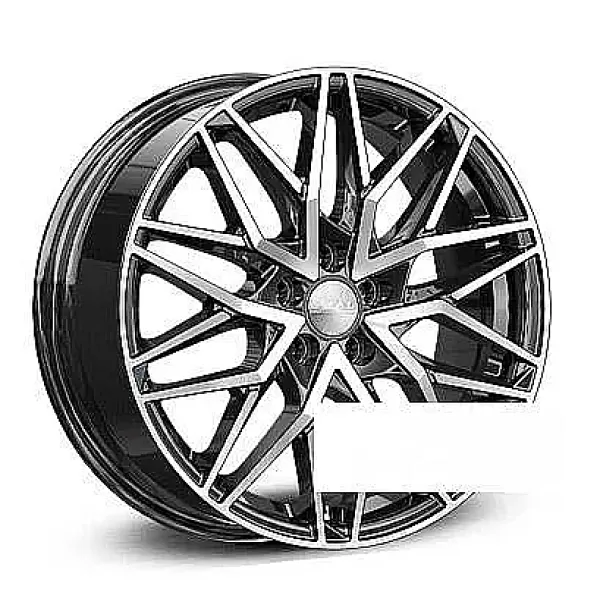 Скад Азимут 7.5x17/5x114.3 D60.1 ET45 Алмаз черный