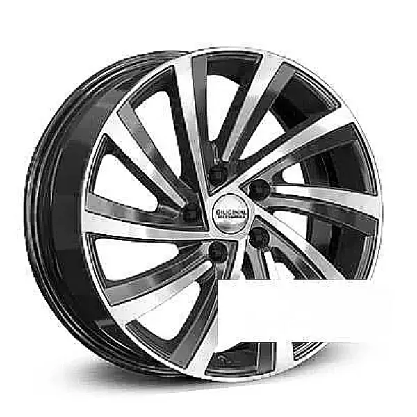 Скад KL-344 7x17/5x112 D57.1 ET40 Алмаз черный