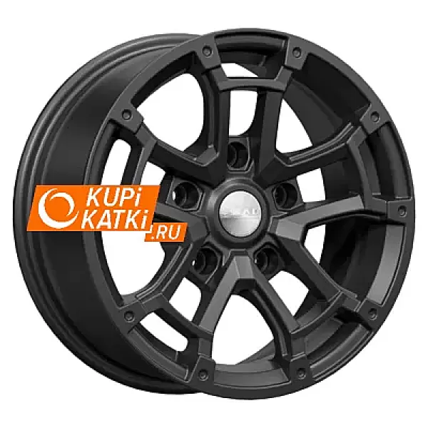 Скад Барахас 7x16/5x139.7 D98.5 ET15 Черный матовый