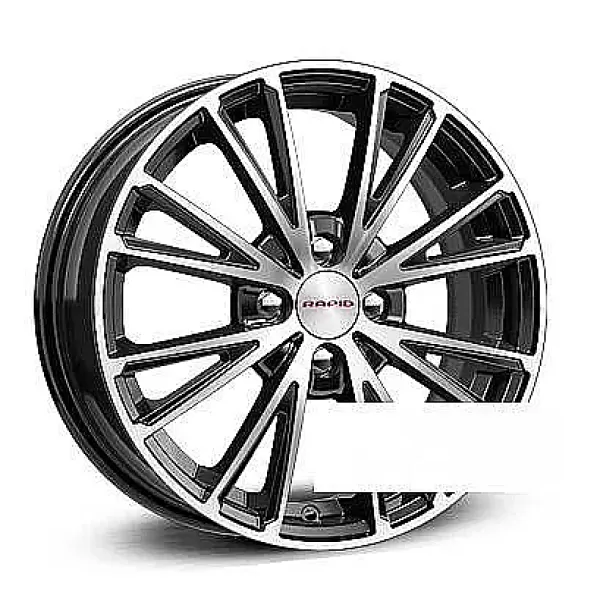 Кик Меандр 6x15/4x100 D60.1 ET40 Алмаз черный SK