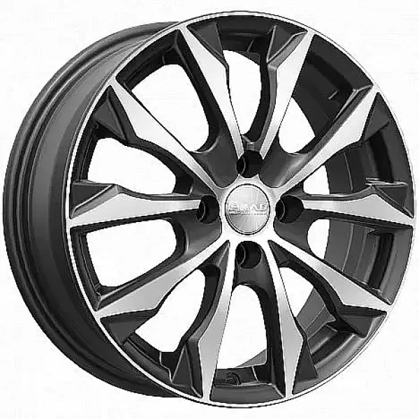 Скад Нагоя 6x16/4x100 D60.1 ET50 Алмаз бархат