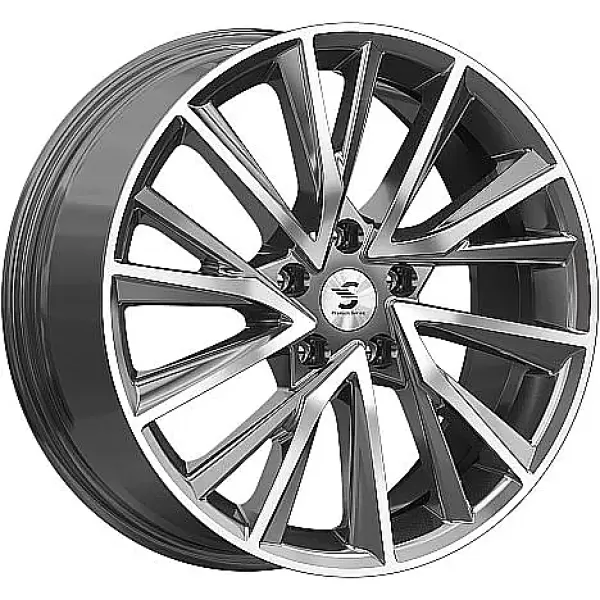 Premium Series КР010 7.5x18/5x114.3 D66.1 ET40 Diamond gloss Graphite