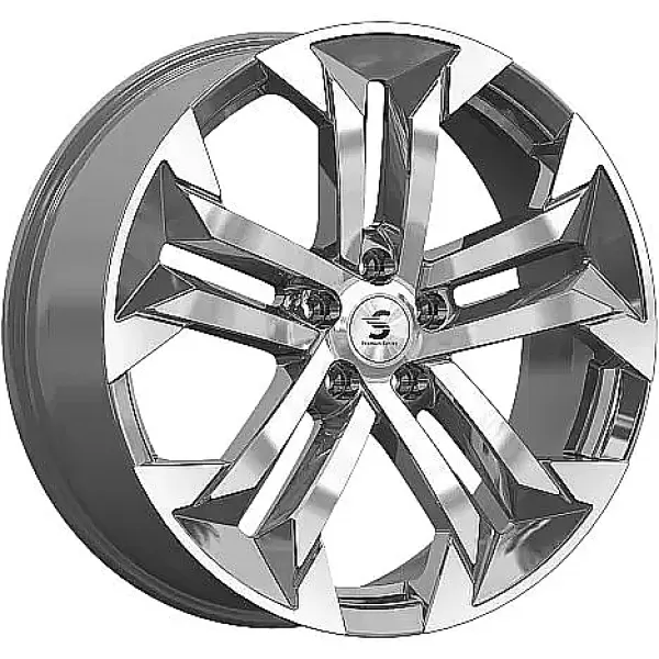 Premium Series КР015 7.5x19/5x112 D57.1 ET40 Diamond gloss Graphite
