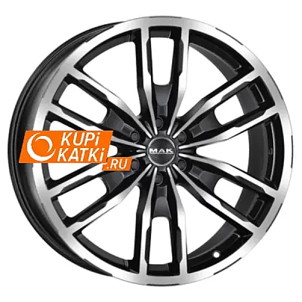 MAK Peak 7.5x17/6x139.7 D67.1 ET38 Black mirror