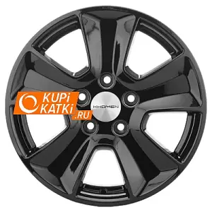 Khomen Wheels KHW1601 6.5x16/5x114.3 D66.1 ET50 Black