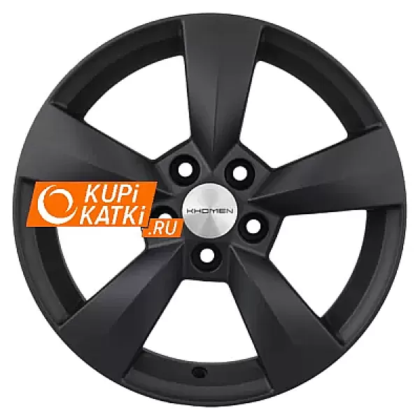 Khomen Wheels KHW1504 6x15/5x100 D57.1 ET40 Black matt