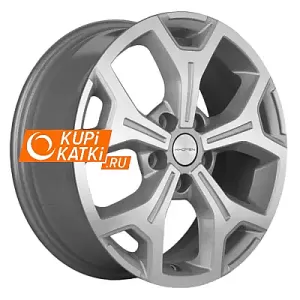 Khomen Wheels KHW1710(2) 6.5x17/5x120 D65.1 ET60 F-Silver-FP