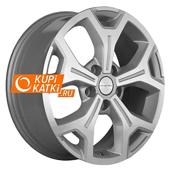 Khomen Wheels KHW1710(2) 6.5x17/5x120 D65.1 ET55 F-Silver-FP