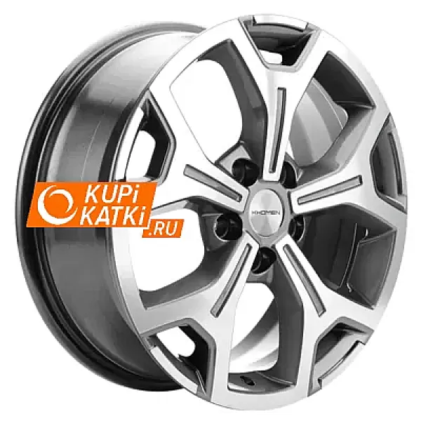 Khomen Wheels KHW1710(2) 6.5x17/5x120 D65.1 ET60 Gray-FP