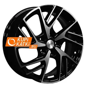Khomen Wheels KHW1722 Black-FP