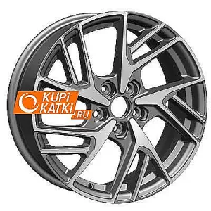 Khomen Wheels KHW1722 Gray-FP