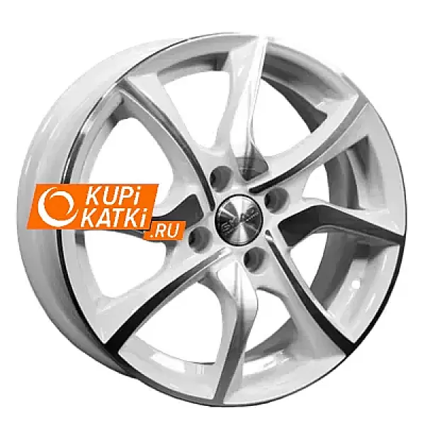 Скад Тулон 6x15/4x100 D56.6 ET39 Алмаз белый