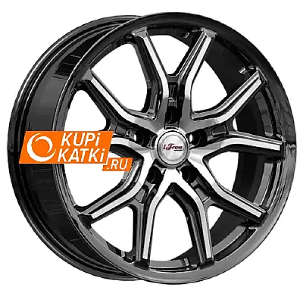 iFree Страйк 6.5x17/5x114.3 D66.6 ET37 Блэк Джек