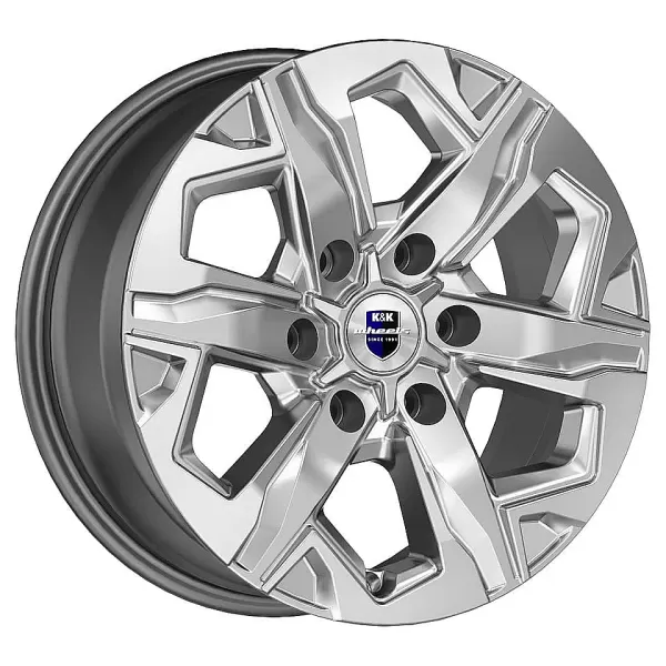 Кик Тейт 7.5x17/6x139.7 D67.1 ET38 Дарк платинум