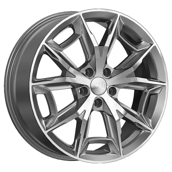 Скад Паркер 7.5x19/5x114.3 D67.1 ET38 Алмаз графит