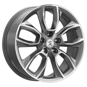 Premium Series КР001 7x18/5x114.3 D67.1 ET38 Diamond gloss Graphite