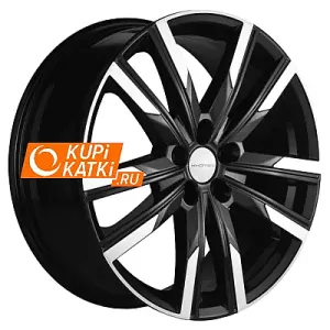 Khomen Wheels KHW1905 7.5x19/5x108 D65.1 ET36 Black-FP