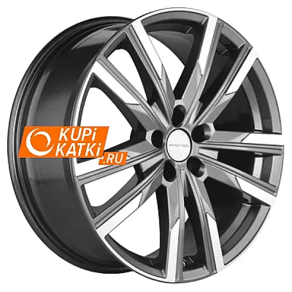 Khomen Wheels KHW1905 7.5x19/5x108 D65.1 ET36 Gray-FP