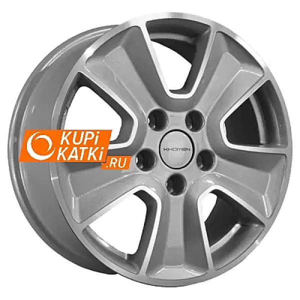 Khomen Wheels KHW1601 6.5x16/5x114.3 D67.1 ET43 F-Silver-FP
