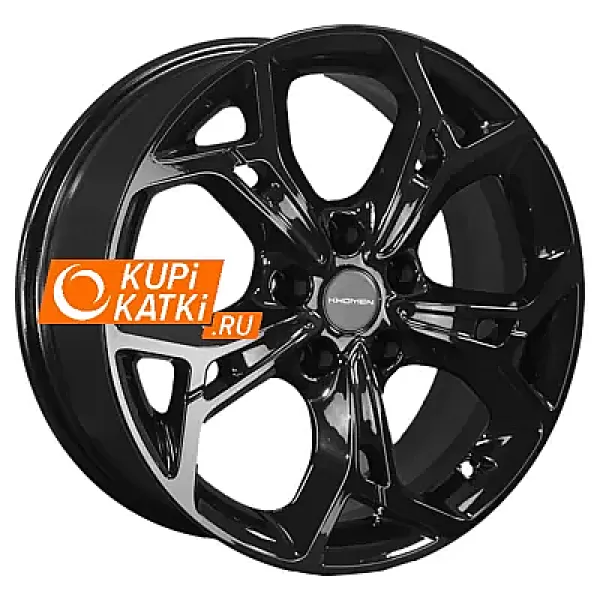 Khomen Wheels KHW1702 7x17/5x110 D67.1 ET45 Black