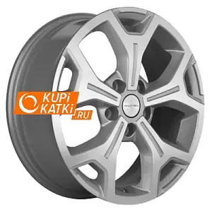 Khomen Wheels KHW1710 F-Silver-FP