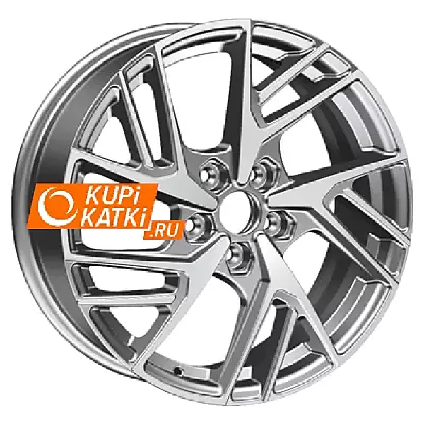 Khomen Wheels KHW1722 6.5x17/5x114.3 D67.1 ET40 F-Silver-FP