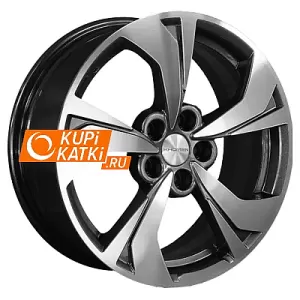 Khomen Wheels KHW1724 7x17/5x114.3 D66.5 ET37 Gray-FP