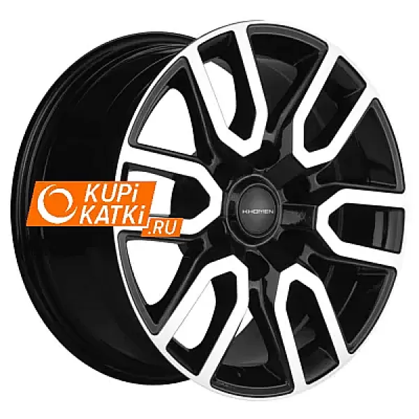 Khomen Wheels KHW1723 8x17/6x139.7 D100.1 ET36 Black-FP