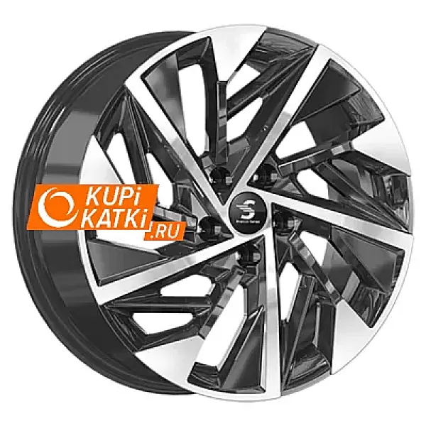 Premium Series КР009 7.5x18/5x114.3 D60.1 ET45 Diamond Quartz