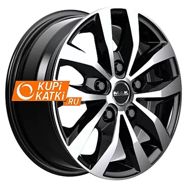 MAK Load 5 7x17/5x120 D65.1 ET55 Black mirror