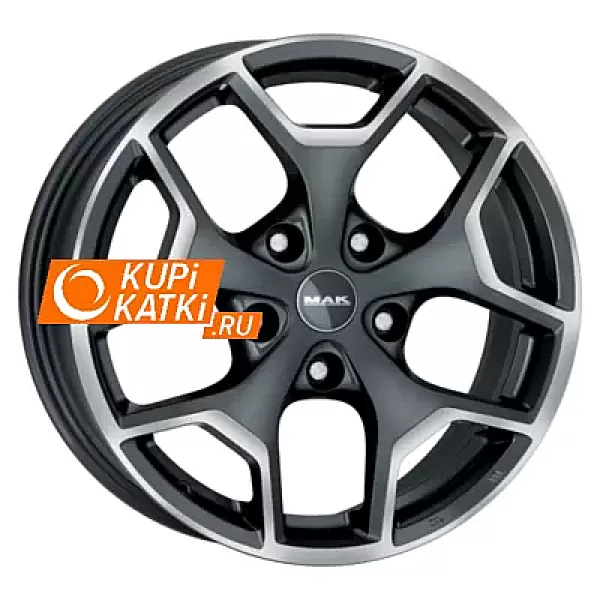 MAK Liberty 7.5x17/5x108 D72 ET39 Gunmetal Mirror Face