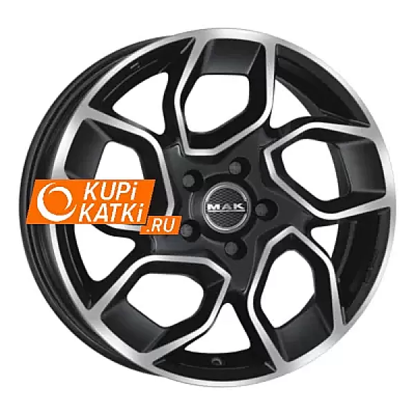 MAK Express 3 7.5x18/5x160 D65.1 ET50 Black mirror