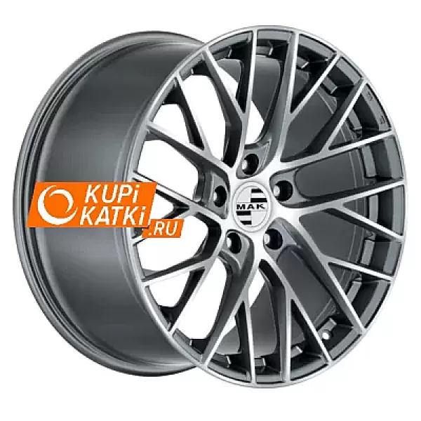 MAK Monaco 8.5x19/5x130 D71.6 ET55 Gunmetal Mirror Face