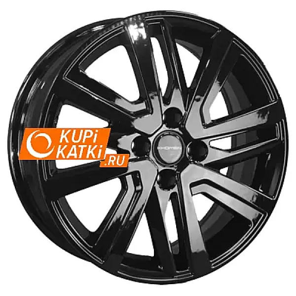 Khomen Wheels KHW1609 6x16/4x100 D54.1 ET46 Black