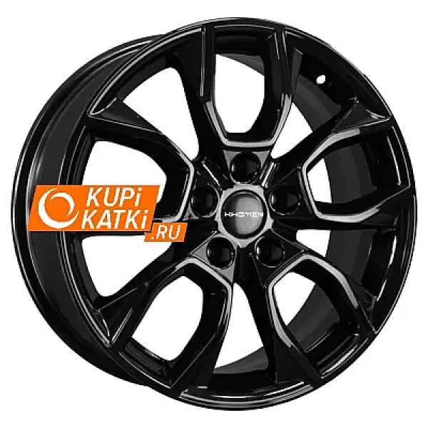 Khomen Wheels KHW1713 7x17/5x114.3 D60.1 ET45 Black