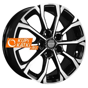 Khomen Wheels KHW1605 6.5x16/5x114.3 D67.1 ET50 Black-FP